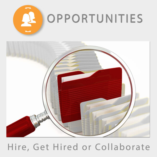 Opportunities - Hire, get hired on collaborate on Maroon Oak