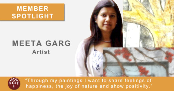 Meeta Garg-Spotlight artist on Maroon Oak