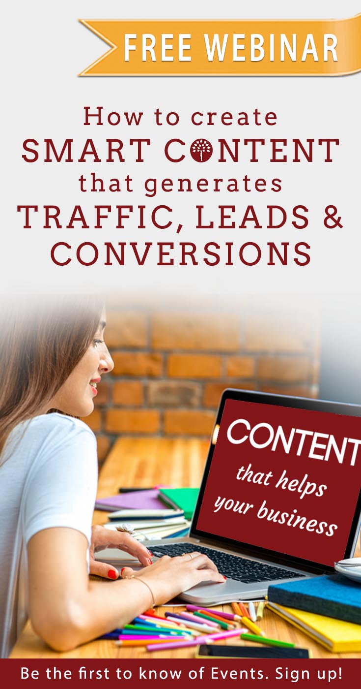 Learn why content helps your business and how can you make your content stand out from the generic info shared by others in this FREE webinar.