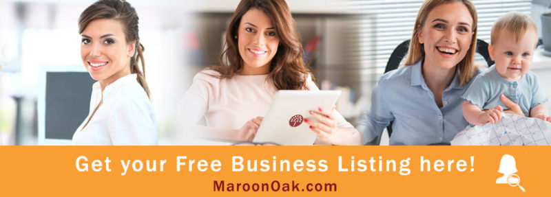 Free Business Listing on Maroon Oak