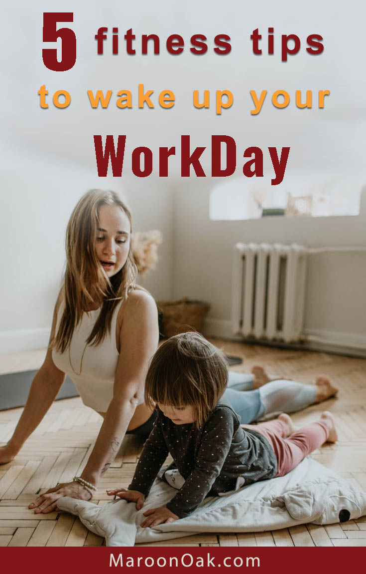 It may seem overwhelming at first, but it's possible to prioritize staying in shape & also manage work and family. So, how can you wake up your work day?
