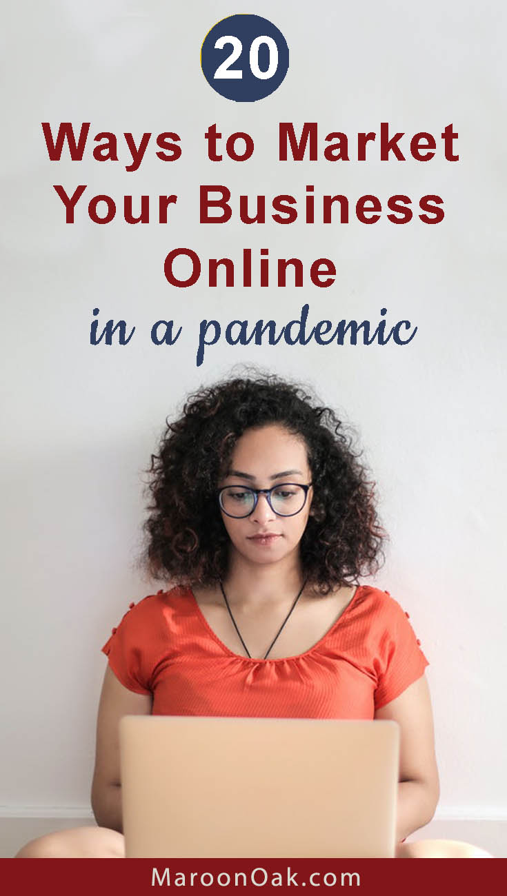 How do you sell when no one is buying? Ways to promote your business organically? Try these 20 tested tips to market your business online in a pandemic.