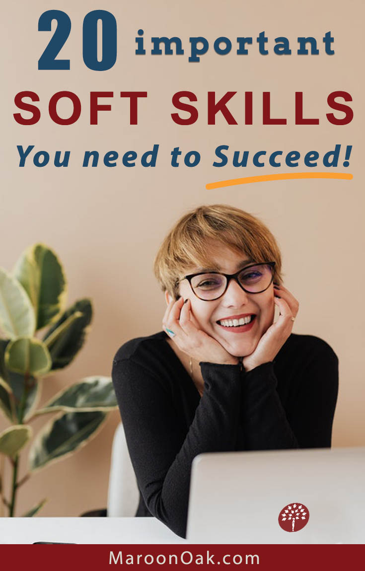 Connect better, with more prospects, clients, and employers. Assess yourself on these top 20 important soft skills for business and career success. Explore this list of soft skills you need for your resume and workplace, with practical examples & pro tips. #softskills #jobsearch #businesssuccess #resume