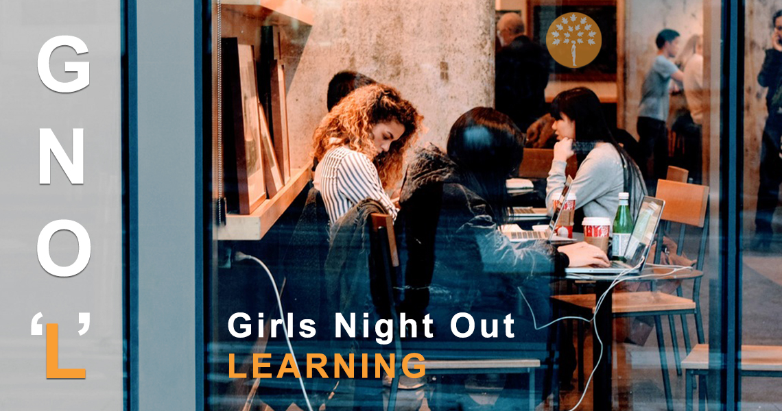 Girls learning together for a Girls night out Learning