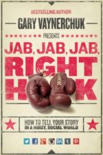 Jab, Jab, Jab, Right Hook - books to get savvy with business, brand and money. Maroon Oak
