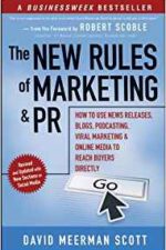 New Rules of Marketing and PR - books to get savvy with business, brand and money. Maroon Oak