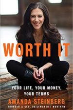 Worth It: Your Life, Your Money, Your Terms - books to get savvy with business, brand and money. Maroon Oak