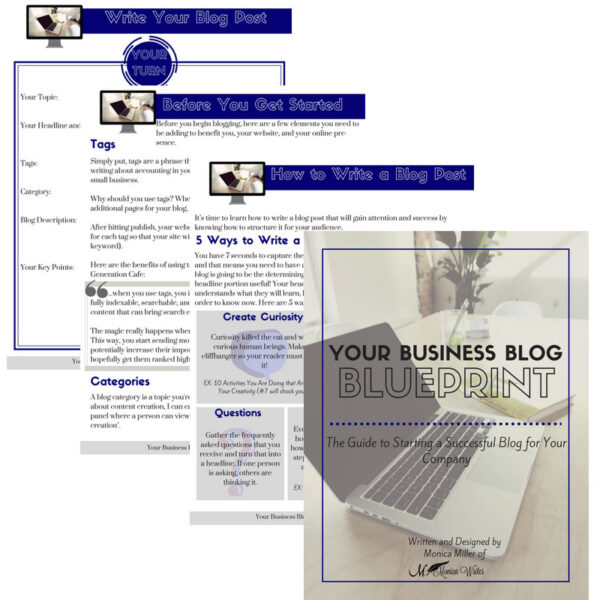 Blog business blueprint - business tools and freebies