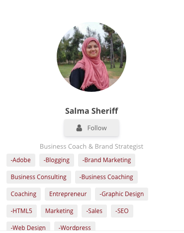 How to create an impressive portfolio - Member Salma Sheriff