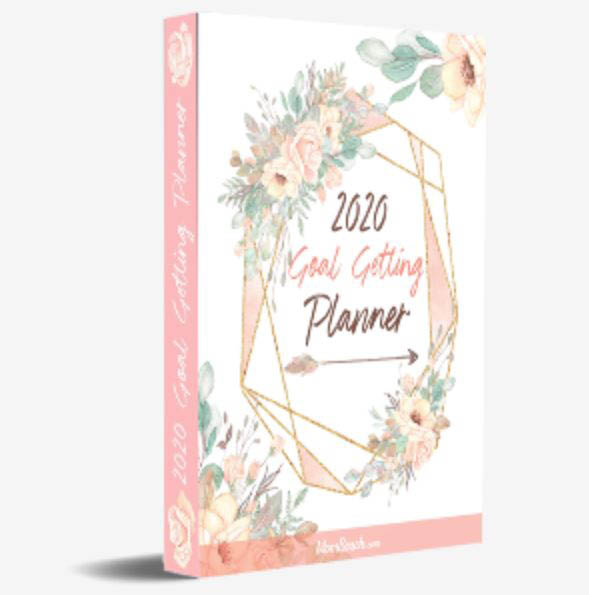2020 Goal setting planner - Business Tools and Freebies on Maroon Oak